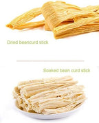 ONTRUE Tofu Sheets Dried Beancurd Sticks Asian Tofu Yuba Precut Tofu Good Source Of Protein Non-GMO Vegan Great Gourmet Gift 9.88 Oz (pack of 2)