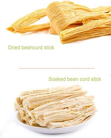 ONTRUE Tofu Sheets Dried Beancurd Sticks Asian Tofu Yuba Precut Tofu Good Source Of Protein Non-GMO Vegan Great Gourmet Gift 9.88 Oz (pack of 2)
