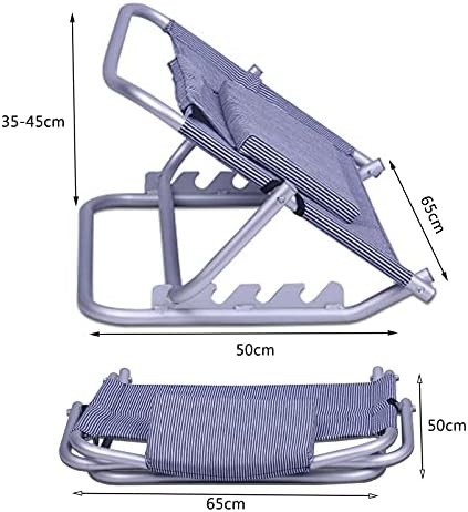 Adjustable Padded Change Angle of Backrest Support Fabric Bed Back Rest Multi-Function Nursing Backrest,Aluminum Alloy + Cotton Fabric,for Bedridden Elderly for Bed