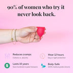 Pixie Menstrual Cup - No Metals or Toxins - Ranked 1 for The Most Soft Reusable Period Cup - Wear 12 Hours - 100% Medical-Grade Silicone - Tampon Alternative - Buy One We Give One - Extra Small