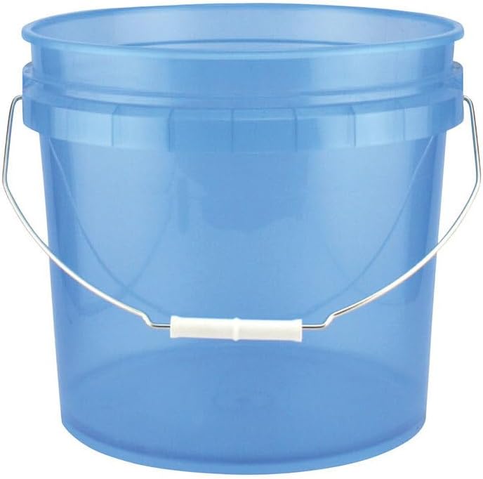 LEAKTITE 3GLTB 3-1/2-Gallon Blue Plastic Pail