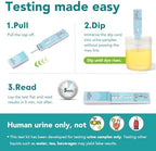Easy@Home Marijuana Urine Drug Test Kit [15 Pack] - THC Tests for Home Use - Weed Detox Testing Kits with 50ng/ml Cutoff Level #EDTH-114