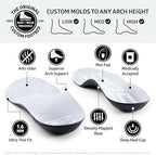 SOLE Active Thin Insoles with Metatarsal Pads – Orthotic Arch Support Inserts for Plantar Fasciitis Relief - Mens Size 7/Womens Size 9, 1 Pair