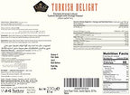 Cerez Pazari Turkish Delight Orange Flavor, Gourmet Small Size Snacks Gift Box, Sweet Traditional Confectionery, Vegan Soft Candy Dessert Loukoumi, Nut & Glucose-Free Lokum, Approx. 40 Pcs, 8.1 oz.