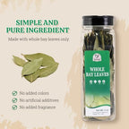 52USA Bay Leaves 2 oz, Whole Bay Leaves, All Natural, Gluten Free, Caffeine Free, No Sugar, Laurel Herbs for Cooking