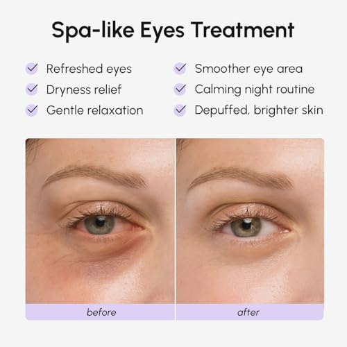 MAREE Heated Eye Masks for Dry Eyes – Steam Eye Mask Disposable – Lavender Self Heating Eye Mask for Puffy Eye – Facial Steamer Alternative for Relaxation – Warm Compress for Eyes – Spa Gift for Women