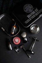 Viking Revolution Luxury Safety Razor Shaving Kit - Includes Double Edge Safety Razor, Stand, Bowl, After-Shave Balm, Pre-Shave Oil, Badger Brush - Safety Razor Kit