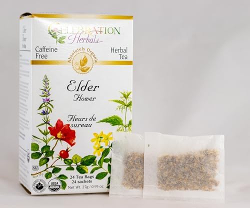 Celebration+Herbals+Organic+Elder+Flower+Tea+Bags+24+Count