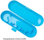 Nincha Plastic Electric Toothbrush Travel Case for Fairywill/TEETHEORY/Seago/Dnsly Series Sonic Electric Toothbrush, Blue