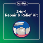 DenTek Temparin Max Dental Repair Kit, for Pain Relief & Temporary Repair, Pack of 6 Kits, 13+ Repairs per Kit