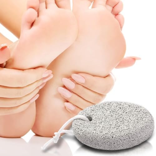 2PCS Natural Pumice Stone, Lava Pedicure Tools Hard Skin Callus Remover for Feet and Hands - Foot File Exfoliation to Remove Dead Skin, and Callusess