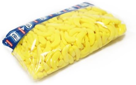 Yellow Gummi Gummy Banana Candy 4.4 Pound Bag (Bulk)