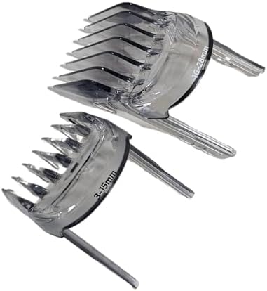 Compatible For Philips, HC5610 HC5630 HC5632 HC5690 HC5691 HC7650 (3-15mm,16-28mm) Comb Hair Trimmer Hair Clipper Comb Replace Shaver Razor Blade Assembly(3-15mm)