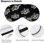Coat of Arms of Eswatini Sleep Mask for Side Sleeper Women Men Soft Eye Pad Cover Masks for Sleeping