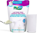 DairySky Lactose Free Milk Powder 16 Oz - Non GMO Fat Free Powdered Milk for Baking & Coffee, Kosher with Protein & Calcium, Great Substitute for Liquid Milk, RBST Hormone Free - 3 Pack