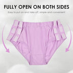 Easy Adapt Women's Tear-Away Underwear, for Patients, Elders, Pack of 2. (XX-Large)