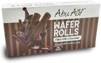 Abu Auf Wafer Rolls Chocolate, 24 Pieces, Thin Crispy Wafer with Chocolate Filling, Perfect for Sharing