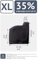 Brison Metatarsal Pads Ball of Foot Cushion for Men and Women - Gel Foot Cushions for Pain Relief Morton’s Neuroma Metatarsalgia Sesamoiditis Calluses - 1 Pair Black XL