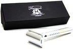 Haryali London Double Edge Safety Razor with Leather Pouch