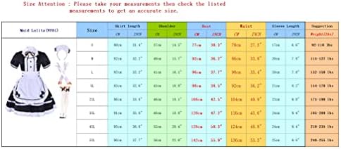 Japanese Anime Sissy Maid Dress Cosplay Sweet Classic Lolita Fancy Apron with Socks Gloves Set