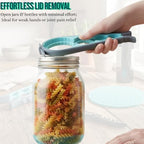 Jar and Bottle Opener Set for Weak Hands and Joint Pain Relief – Easy-to-Use Multi-Piece Grip Assist Tools with Non-Slip Gripper Mat, Perfect for Seniors, Arthritis, and Limited Hand Strength