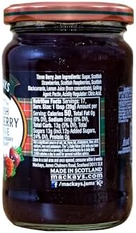 Mackays Scottish Three Berry,340g Each (Pack of 2)
