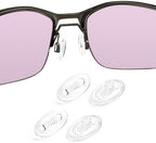 Replacement Nose Pads EarSocks Rubber Kits for Oakley Wire Tap 2.0 OO4145 Sunglasses, Easy Installation