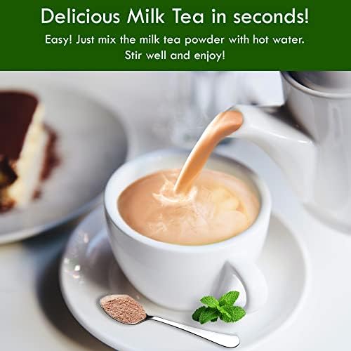 Caramel Bubble Milk Tea Instant 3in1 Powder Mix - 1kg (33 Drinks) | For Boba Tea, Milkshake, Blended Frappe and Bakery | Authentic Taiwan Recipe | 0 Trans Fat, No Preservatives by Moriyama Teahouse
