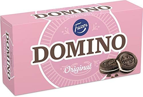 Fazer Domino Original Biscuits 7 Boxes of 350g 12.3 oz