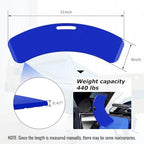 YHK Sliding Transfer Boards, Sliding Boards to Transfer to Wheelchairs, Seniors from Bed to Chair, Car, Slide Assist Device, Sliding Boards Hold up to 440 lbs (Blue)