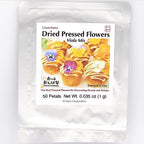 Uzunohana Dried Edible Flowers Viola Mix (50 Petals) | For Cake Decorating | For Garnish | For Culinary | For Cocktail!