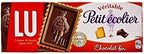 Lu Le Véritable Petit Ecolier Dark Chocolate Biscuits (120g) - Pack of 6
