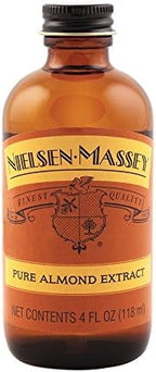 Nielsen-Massey Pure Almond Extract for Baking and Cooking 4 Ounce Bottle