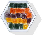Meşhur Safranbolu Lokumcusu Turkish Delight with Mixed Fruit, Authentic Handmade Turkish Candy Gift Box,Vegan candy and Gluten-Free Gourmet Mediterranean Sweet Treat, Premium Traditional Lokum Dessert (7.1 oz)