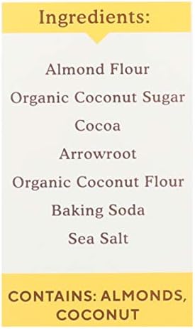 Simple Mills Almond Flour Baking Mix, Chocolate Muffin & Cake Mix - Gluten Free, Plant Based, Paleo Friendly, 11.2 Ounce (Pack of 1)