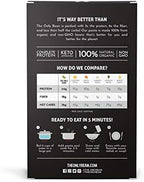 The Only Bean - Organic Black Bean Spaghetti Pasta - High Protein, Keto Friendly, Gluten-Free, Vegan, Non-GMO, Kosher, Low Carb, Plant-Based Bean Noodles - 8 oz (6 Pack)