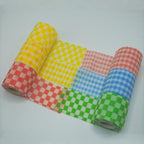 6 Pack Self Adhesive Bandage Wrap Checkered Print Elastic Cohesive Stretchy Sport Grip Tape for Finger Wrist Toe Vet Wraps