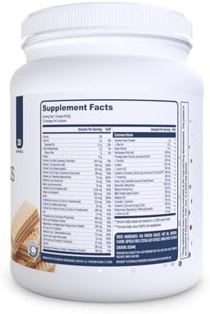 NuEthix Formulations Medipure DS with Pea Protein Phase 1 & 2 Detoxification System, Supplement to Help Support the Body’s Natural Detoxification Process, Vanilla Wafer (Non-Caffeinated), 20 Servings