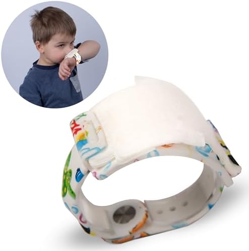 Nose Wipes | Kids Wearable Bracelet with Built-in Nose Tissues | Soft 6-Layer Laminated Tissues | Convenient & Hygienic for Clean Hands & Clothes