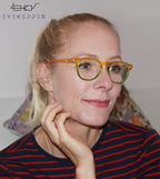 Eyekepper 5 Pack Fashion Readers Womens Reading Glasses (One for each color, +1.50)