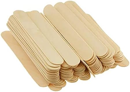 ForPro Professional Collection Premium Wood Applicators, Non-Sterile, Hair Removal Waxing Sticks, Large, 6" L x .75" W, 6 Inch, 500 Count (Pack of 1)