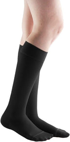 Actifi 20-30 mmHg Knee High Sheer Compression for Women, Closed Toe, Breathable Fabric - Best for Athletic Running, Cycling and Fatigue Relief