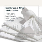 Lintext Disposable Linen-Feel Guest Towels [Pack of 300] - Disposable 8" x 17" Cloth-Like Hand Towels, Made In USA - Soft And Absorbent Paper Napkin For Kitchen, Bathroom, Party, Wedding, Or Event