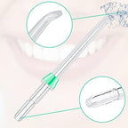 Nuanchu 8 Pieces Compatible with Waterpik Replacement Flossers Replacement Tips, Classic Jet Tips Flosser Refill Heads Replacement Heads for Water Toothpick (Classic Jet Tips)