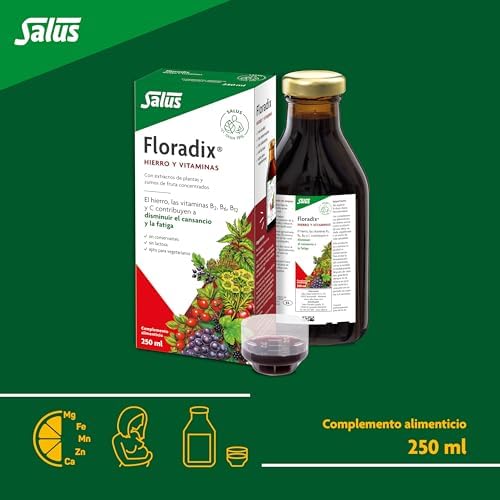 Floradix Liquid Iron and Vitamin Formula 250ml