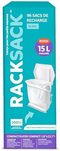 Rolled Bag Refills White 96's