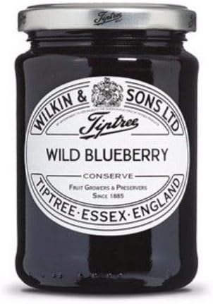 THREE PACKS of Tiptree Wild Blueberry Conserve 340g