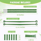 Legigo 6-Pack Tomato Cage for Garden Plant Support- Up to 48inch Garden Stakes Tomato Cage, Tomato Trellis for Potted Plants, Tomato Cages Plant Stakes for Climbing Vegetables Plants Flowers