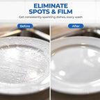 Aromasong Dishwasher Salt 15 LB - 100% Natural Water Softening Agent Compatible with Bosch, Miele, Whirlpool, Thermador, and More... for Cleaner Dishes & Washer Reactivation. (packaging may vary)