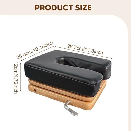 Portable Chiropractic Drop Board with Breathing Holes Extremity Drop Piece Speeder Board for Feet Knees Spinal Alignment